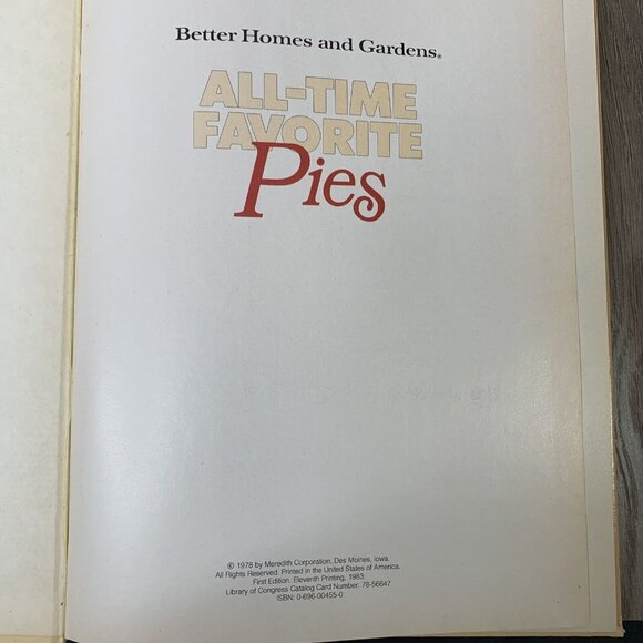 Better Homes and Gardens Cookbooks Lot of 2 Pies & Barbecues Vintage - Picture 4 of 9
